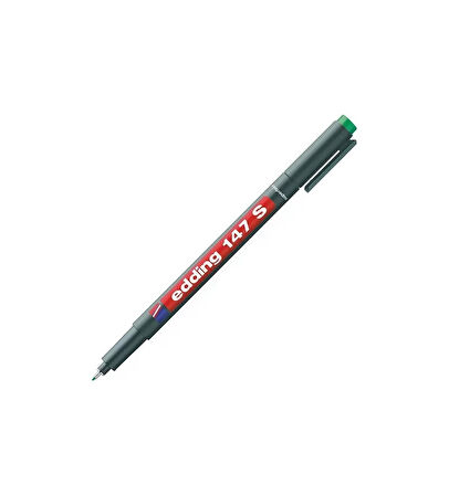 EDDİNG 147S ASETAT KALEMİ 0.3mm SİLGİLİ YEŞİL