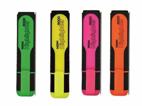 Noki Fosforlu Kalem Sarı Yeşil Turuncu Pembe  4 lü Paket