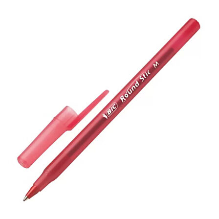 BİC ROUND STİC CLASSİC TÜKENMEZ KALEM 1.0 KIRMIZI (921332)