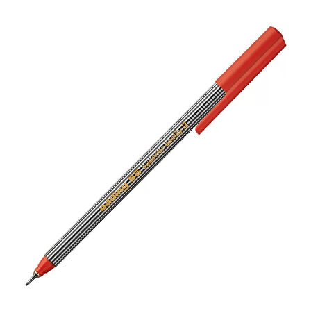 EDDİNG E-55 FİNELİNER KEÇE UÇLU KALEM KIRMIZI