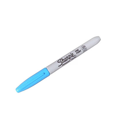 Sharpie Fine Point Yuvarlak Uçlu Turkuaz Permanent Kalemi