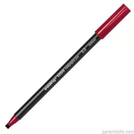 Edding 1255 Bordo Kaligrafi Sanatı Kalemi (5 mm Uç)