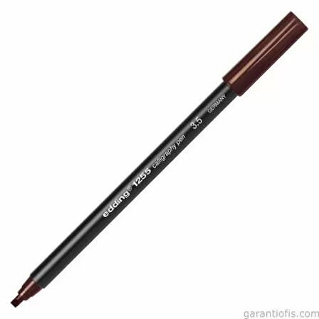 Edding 1255 Koyu Kahve Kaligrafi Sanatı Kalemi (3,5 mm Uç)