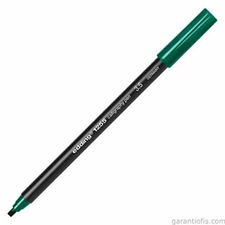 Edding 1255 Çam Yeşili Kaligrafi Sanatı Kalemi (3,5 mm Uç)