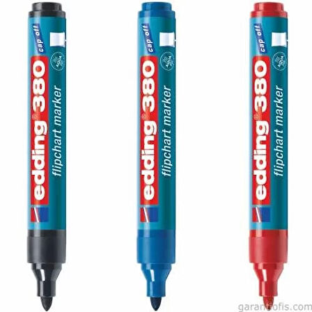 Edding 380 Yuvarlak Uçlu Mavi Flipchart Kalemi