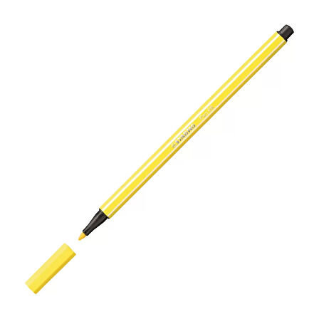 STABİLO 68 PEN KEÇE UÇLU KALEM 24 LİMON SARISI