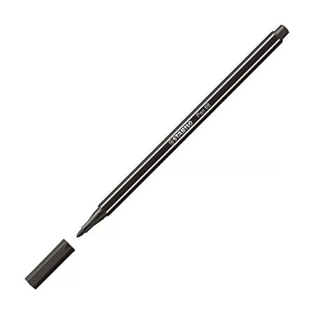 STABİLO 68 PEN KEÇE UÇLU KALEM 96 KOYU GRİ