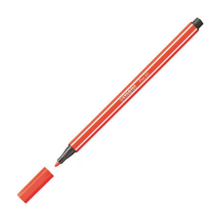 STABİLO 68 PEN KEÇE UÇLU KALEM 40 AÇIK KIRMIZI