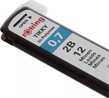 Rotring Tikky Yüksek Kaliteli Kurşun Kalem Ucu 0.7 mm (2B)