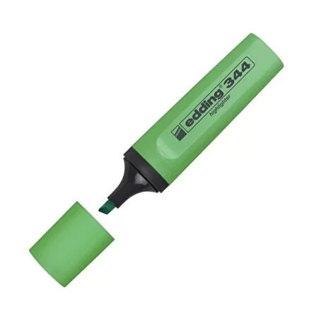 Edding 344 Yeşil Fosforlu Kalem (5 li Avantajlı Paket)