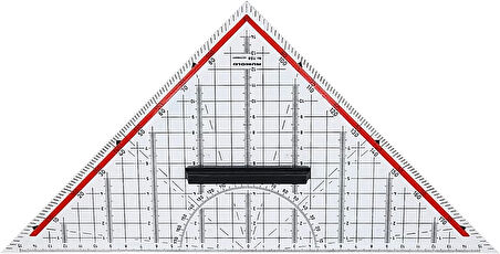 Rumold 1158 Geoderik Üçgen Açılı Cetvel (32 cm)