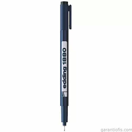 Edding 1880 Siyah Renk 0,5 mm Teknik Çizim Kalemi