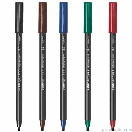 Edding 1255 Siyah Kaligrafi Sanatı Kalemi (3,5 mm Uç)