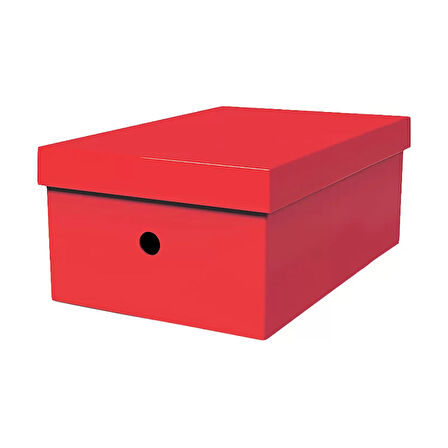 MAS 8226 RAİNBOW KARTON BÜYÜK BOY ARŞİV KUTUSU KIRMIZI