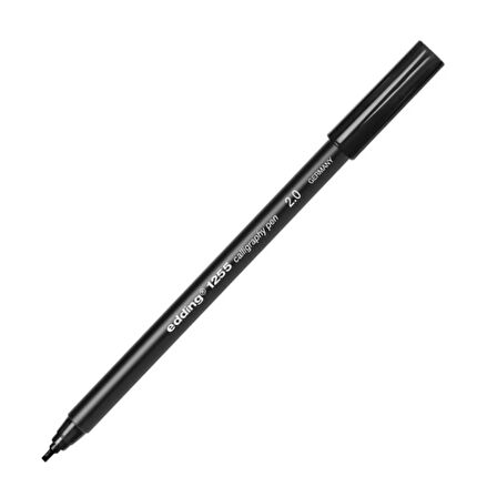 Edding 1255 Siyah Kaligrafi Kalemi (2,0 mm)