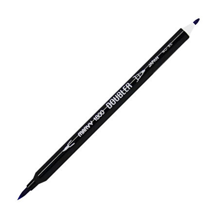 MARVY 1800-50 BRUSH PEN ÇİFT UÇLU FIRÇA KALEM ULTRA-MARİNE