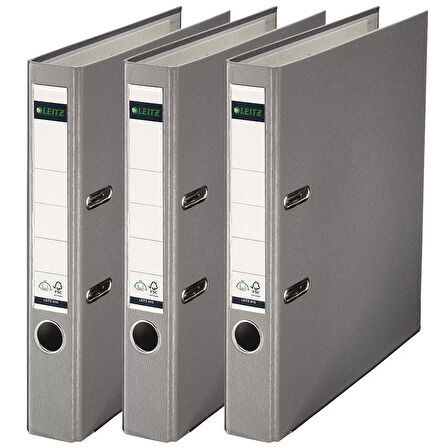 Leitz 1015 Gri Dar Plastik Klasör