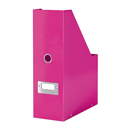 Leitz 6047 Magazinlik Kutu Klasör WOW Metalik Pembe