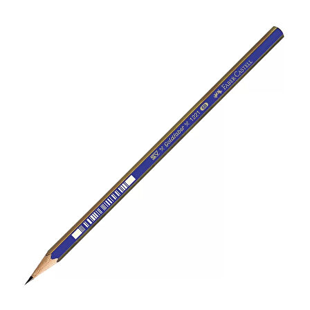 FABER-CASTELL 1221 GOLD DERECELİ KURŞUN KALEM 6B (112506)