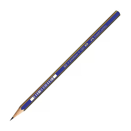 FABER-CASTELL 1221 GOLD DERECELİ KURŞUN KALEM 2B (112502)