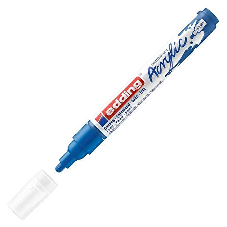 EDDİNG ED5100933 AKRİLİK MARKÖR ORTA UÇLU 2.0-3.0mm GECE MAVİSİ