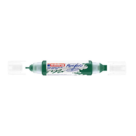 EDDİNG ED5400904 3D DOUBLE LİNER ÇİFT UÇLU AKRİLİK MARKÖR YOSUN YEŞİLİ