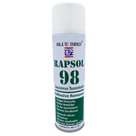 Yapıştırıcı Temizlik Sprey Rapsol 98 500ml / BLUE.022