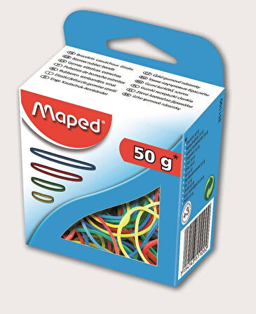 Maped Renkli Ambalaj Lastiği 50 gr 351100