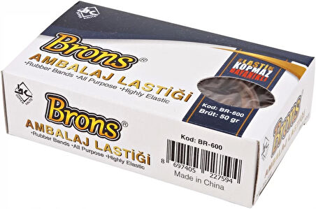 BRONS AMBALAJ LASTİĞİ 50 GR. BR-600