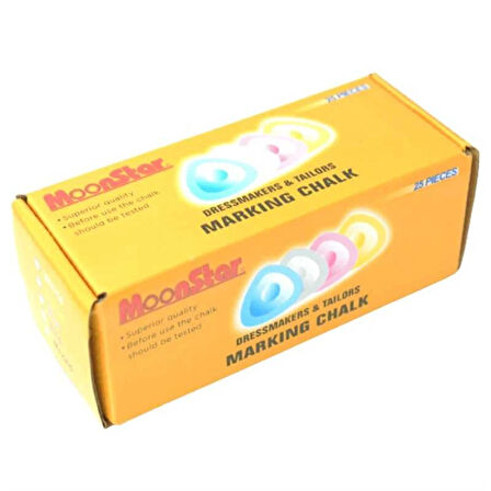Moonstar Killi Çizgi Taşı Beyaz 25 Adet