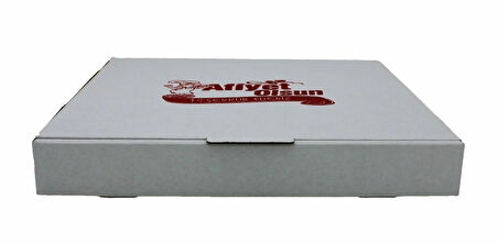 Pizza Kutusu Beyaz 100 Adet 28x28 cm.
