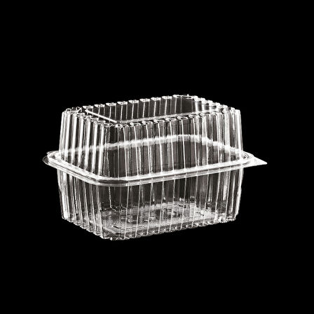 Plastik Sızdırmaz Peynir Kabı 100' lü.