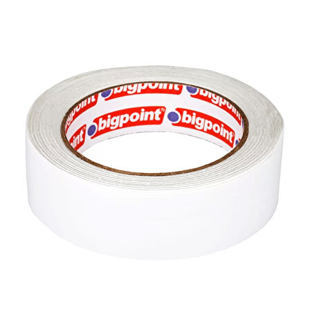 Bigpoint Çift Taraflı Bant 38 mm x 25 m