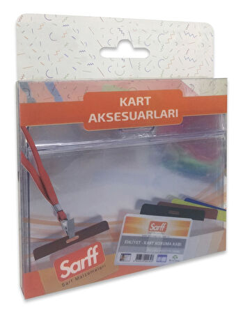 SARFF 7.5x9.5cm ŞEFFAF KART POŞETLERİ BLİSTER - 10ADET