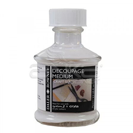 Daler Rowney Decoupage Medium Dekopaj Medyumu 75ml