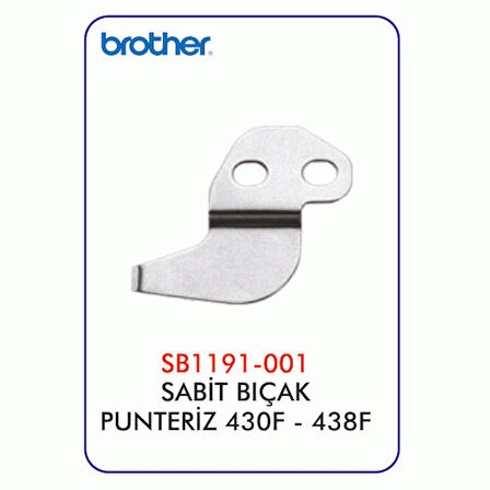 430F/438F Punteriz Sabit Bıçak