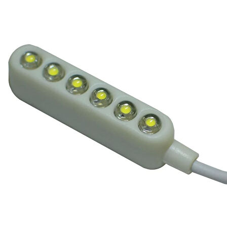 Kingstar Tek Sıra 6'Lı Mıknatıslı Led Makine Lambası