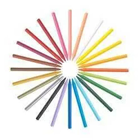 Bic Plastidecor Pastel Mum Boya Uzun Boy Silinebilir 18'li