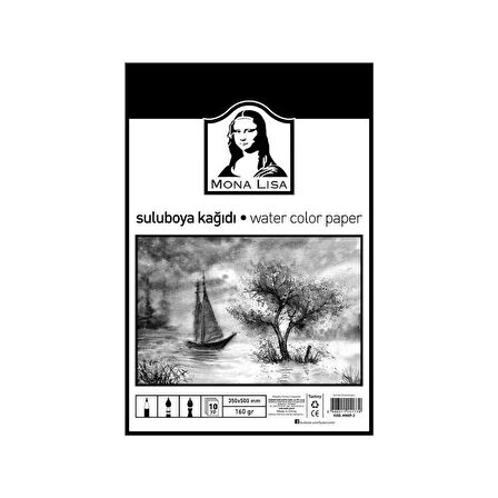 Südor Sulu Boya Kağıdı 35x50 160 gr10 Yaprak