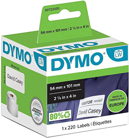 DYMO 54x101mm LabelWriter Kargo Sevkiyat Etiketi (99014)