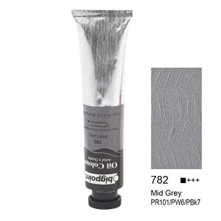 Bigpoint Yağlı Boya 45 ml Mid Grey 782