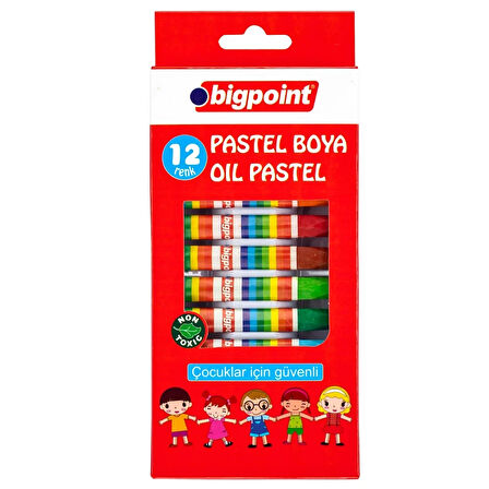 Bigpoint Pastel Boya 12 Renk