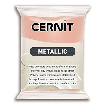 Cernit Metallic Polimer Kil 56g 052 Pink Gold