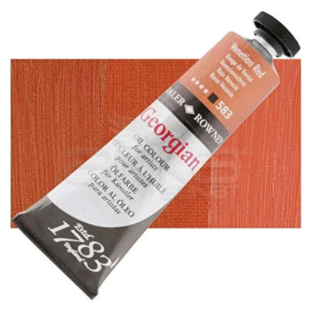 Daler Rowney Georgian Yağlı Boya 38ml No:583 Venetian Red