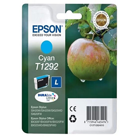 EPSON C13T12924022 CYAN-L 7 ML-L 500SF-B42WD/BX305F/BX320/BX525/BX625 7 ML-L