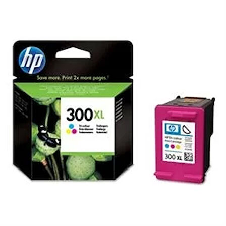 HP CC644EE (300XL) UC RENKLI YUKSEK KAPASITELI MUREKKEP KARTUSU 440 SAYFA