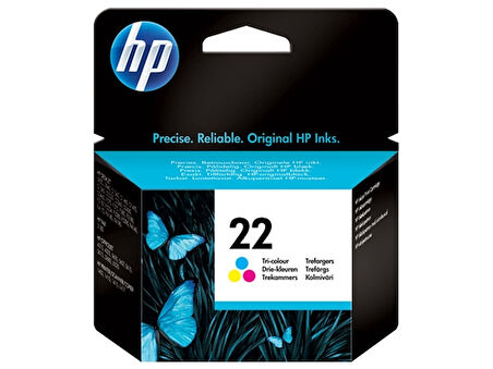 HP C9352AE (22) UC RENKLI MUREKKEP KARTUSU 165 SAYFA