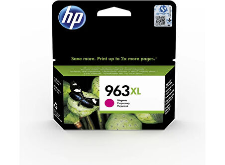 HP 3JA28AE (963XL) YUKSEK KAPASITE MAGENTA MUREKKEP KARTUS