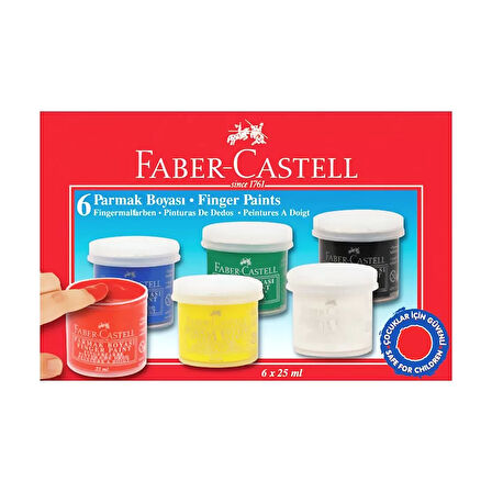 FABER-CASTELL PARMAK BOYASI 6 RENK (160402)