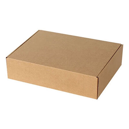 40x30x10cm Kilitli Kutu - Kraft